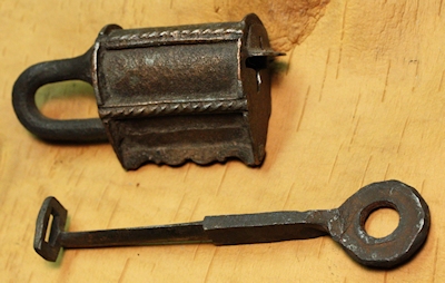 Latane Early Lock and Key